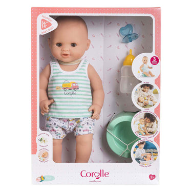 Corolle mon grande poupon drink- en plaspop paul - 36cm