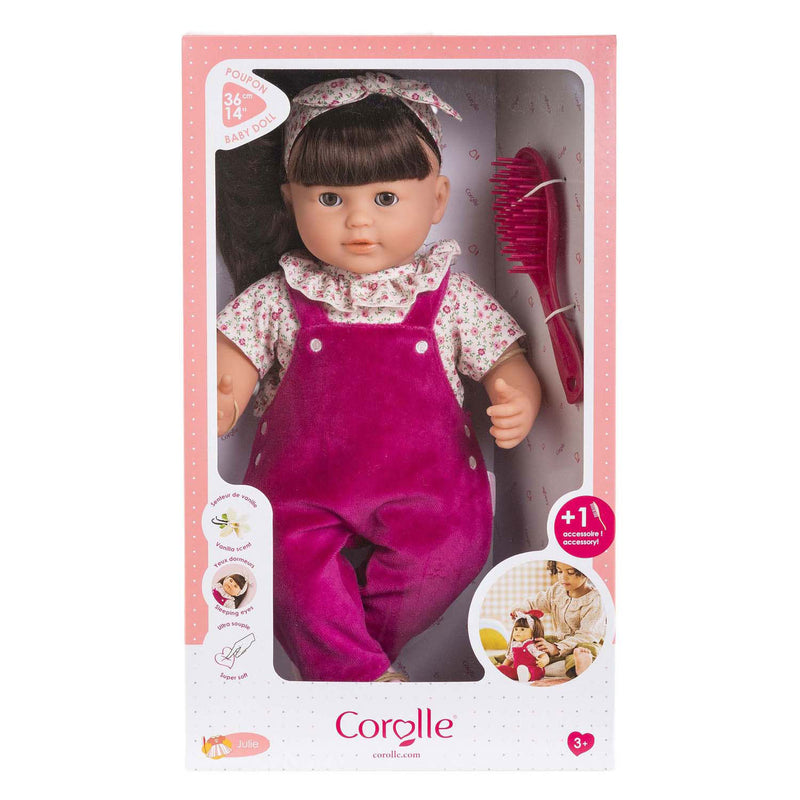 Load image into Gallery viewer, Corolle mon grande poupon julie rose grenadine babypop - 36cm
