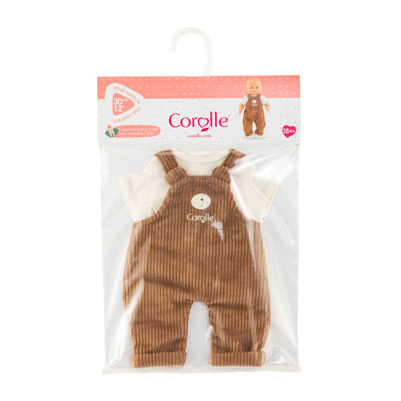 Afbeelding laden in galerijviewer, Corolle overall met t-shirt kleine ontdekker - 30cm
