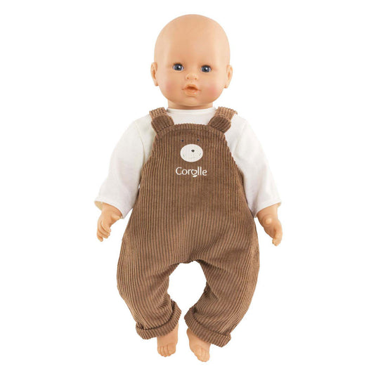 Corolle poppenkleding overall en t-shirt voor pop 42cm - zachte outfit.