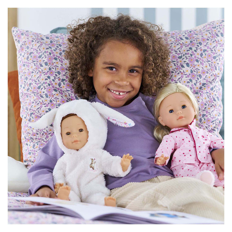 Load image into Gallery viewer, Corolle ma poppenpyjama konijn - met oortjes - 36cm
