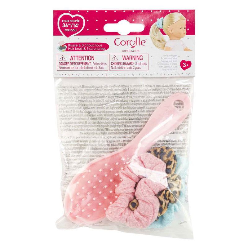 Load image into Gallery viewer, Corolle ma set borstel en 3 haarbandjes - 36cm
