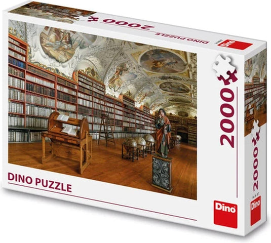 Dinotoys dino leg puzzel van de theological hall - 2000 stukjes