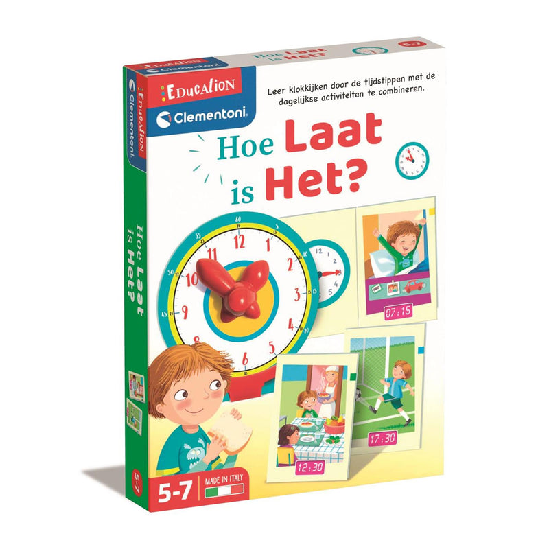 Afbeelding laden in galerijviewer, Clementoni education hoelaat is het?
