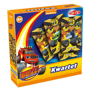 Tactic blaze kwartet – kaartspel – kinderspel – vanaf 4 jaar – 2-4 spelers