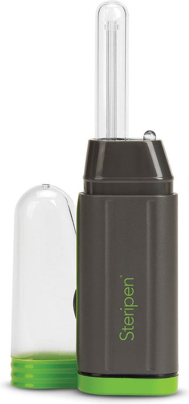 Steripen adventurer opti – uv waterfilter en waterzuiveraar – draagbare waterfilter voor outdoor, camping en reizen – zwart groen
