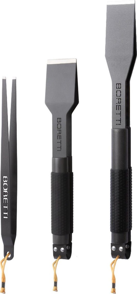 Boretti - bbq tangenset 3-dlg - tang compact, pincet, grote tang