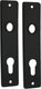 Starx kortschild pc72 â€“ aluminium â€“ zwart
