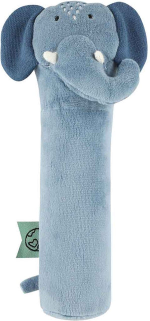 Trixie baby knijprammelaar mrs. elephant - 3m+ - met leuk piepgeluidje - ideaal als kraamcadeau