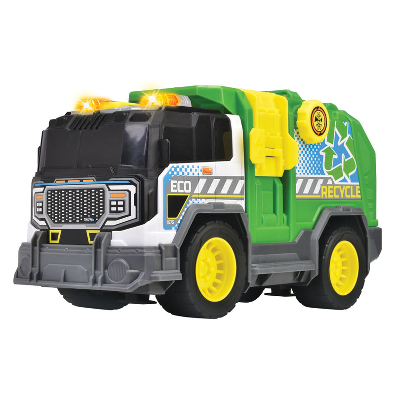 Load image into Gallery viewer, Dickie recyclewagen met licht en geluid
