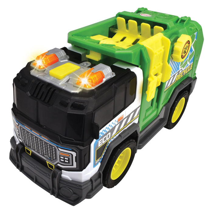 Afbeelding laden in galerijviewer, Dickie toys - vuilniskar - vrachtwagen - licht en geluid - vanaf 3 jaar
