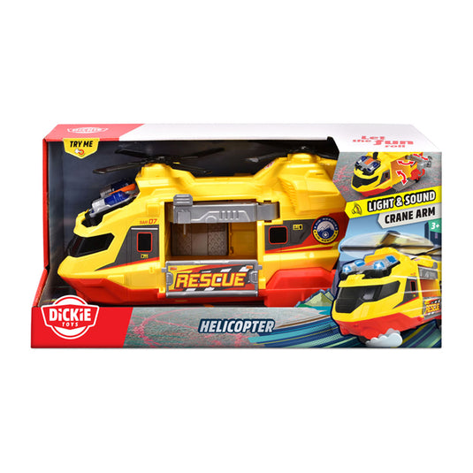 Dickie toys - helikopter - ziekenhuis - licht en geluid - vanaf 3 jaar
