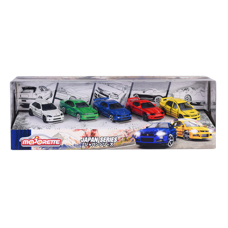 Load image into Gallery viewer, Majorette japan series die-cast auto's giftpack, 5st.
