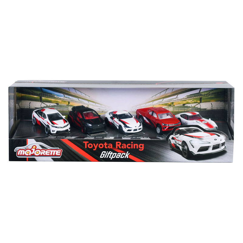 Afbeelding laden in galerijviewer, Majorette toyota die-cast racing auto's giftpack, 5st.
