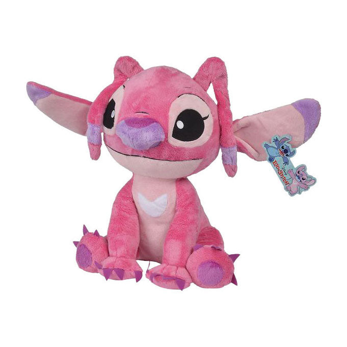 ギャラリービューアに画像をロードする, Nicotoy disney pluche - knuffel - angel, het vriendinnetje van stitch - 42cm
