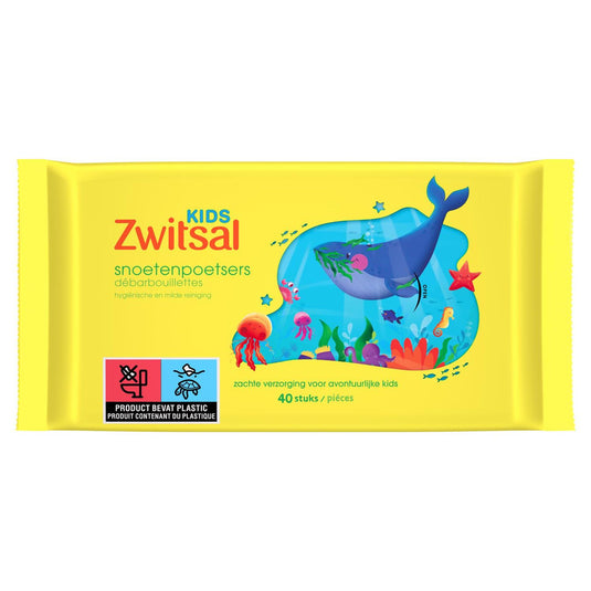 Zwitsal snoetenpoetsers zeedieren