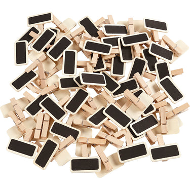 Http: www.cchobby.nl schoolbord-met-wasknijpers-afm-4x2-cm-100-stuk-1-doos