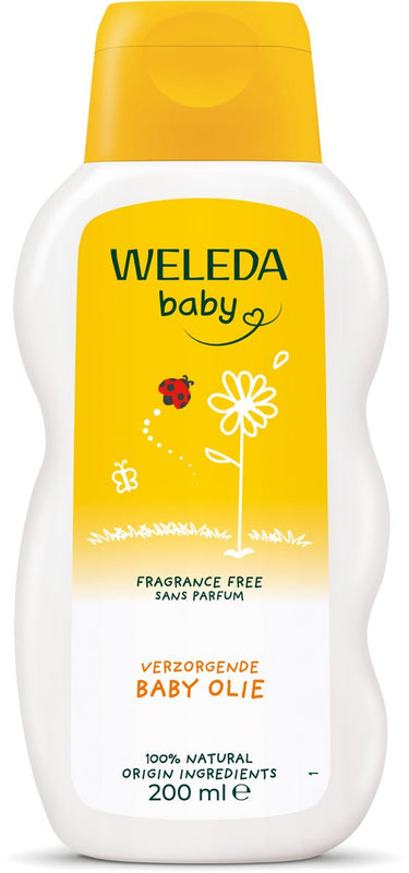Weleda verzorgende babyolie - calendula - 200ml