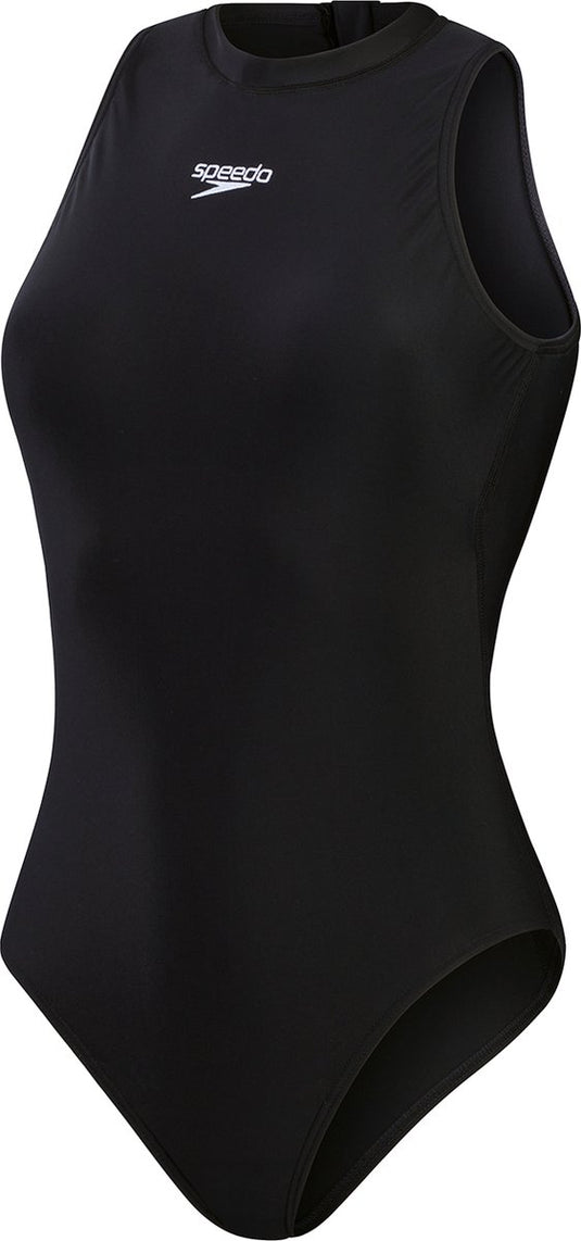 Speedo eco hydrasuit dames sportbadpak - zwart