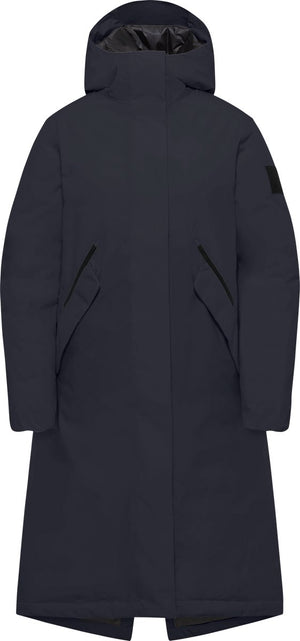 Jack wolfskin brandenburger coat w rds dames outdoorjas - dark navy