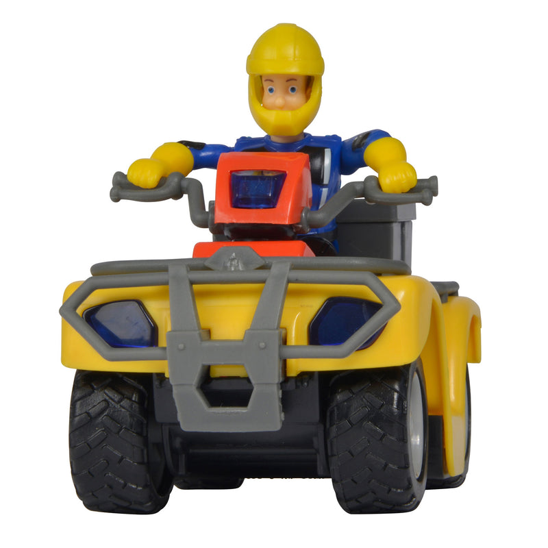 Afbeelding laden in galerijviewer, Simba brandweerman sam speelgoed quad met figuur - actievoertuig.
