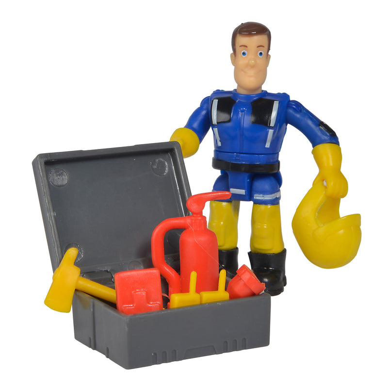Afbeelding laden in galerijviewer, Simba brandweerman sam speelgoed quad met figuur - actievoertuig.
