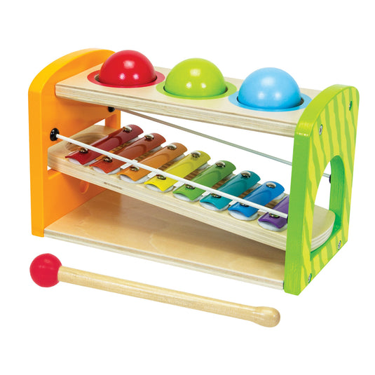 Eichhorn hamerbank met xylofoon, 5dlg.