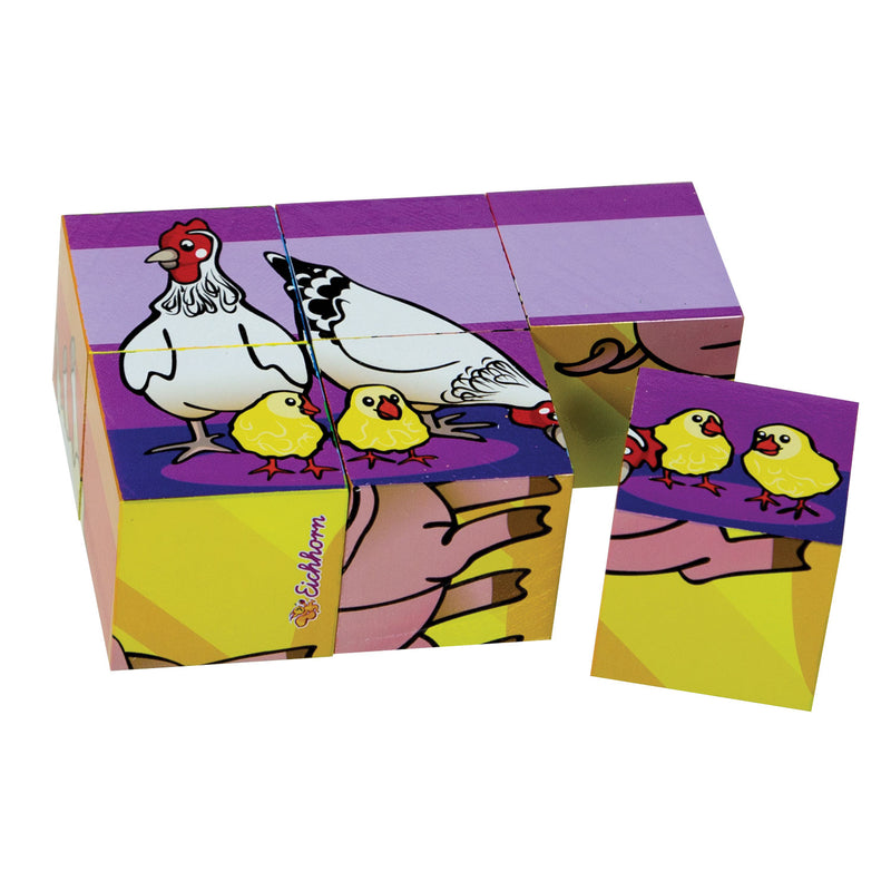 Afbeelding laden in galerijviewer, Eichhorn blokpuzzel, 6dlg.
