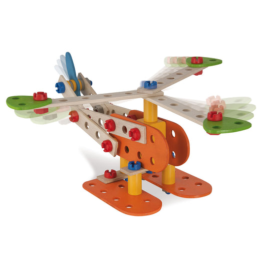 Heros constructor vliegtuig dubbeldekker