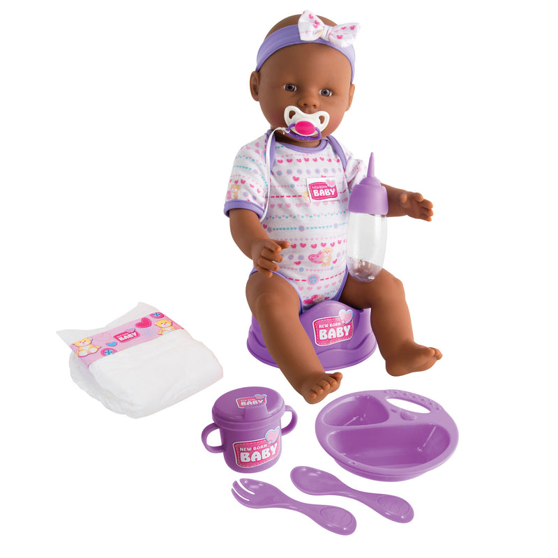 Load image into Gallery viewer, New Born Baby Drink- en Plaspop 8dlg.
