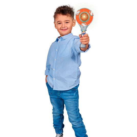 Simba brandweerman sam speelgoed verkeersbord met lichtfunctie 24cm.