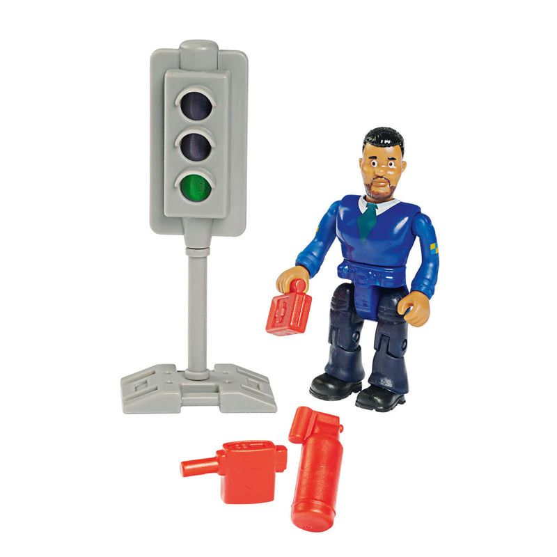 Load image into Gallery viewer, Simba brandweerman sam politie auto 4x4 met figuur
