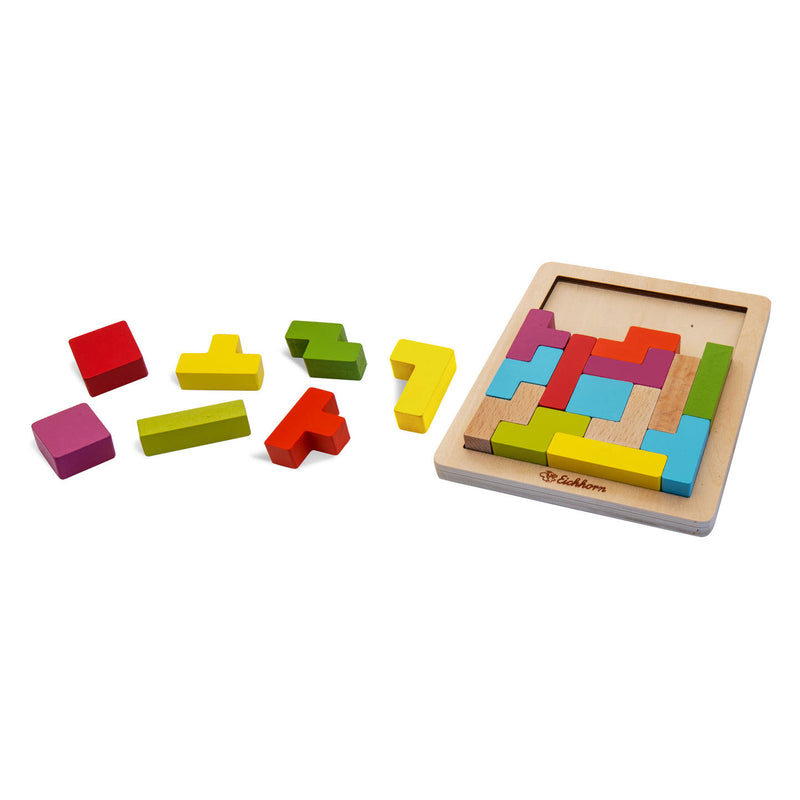 Load image into Gallery viewer, Eichhorn Houten Vormenspel
