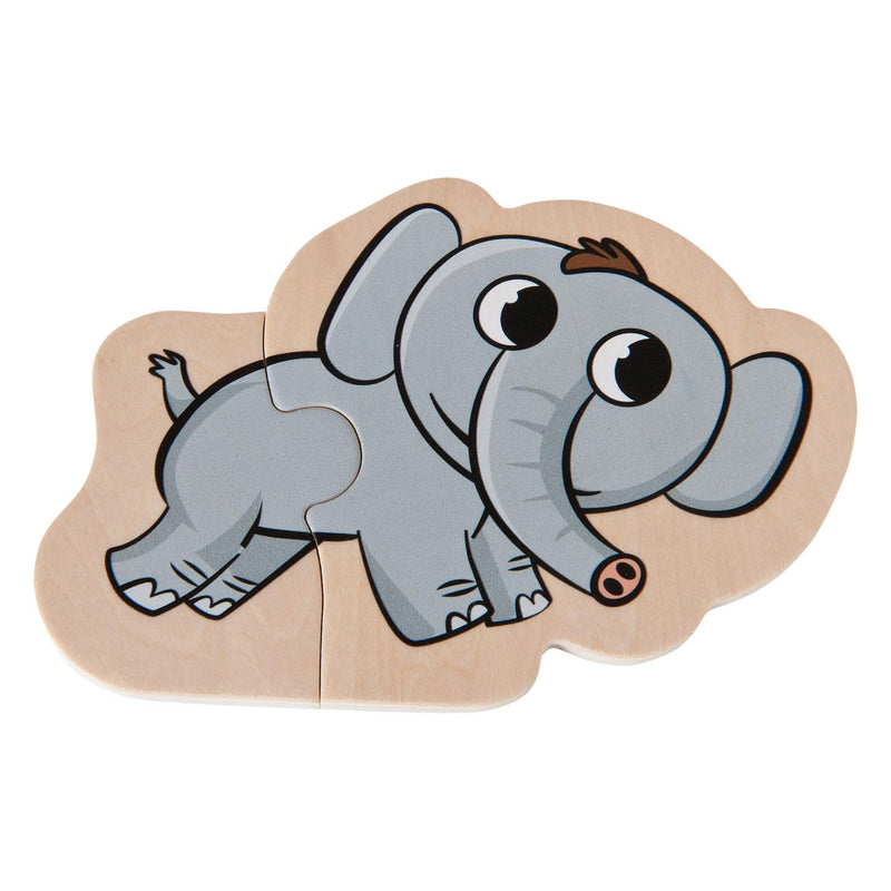 Load image into Gallery viewer, Eichhorn Houten Dierenpuzzel 16 stuks
