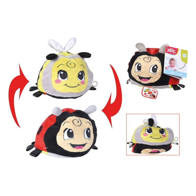 Load image into Gallery viewer, ABC 2in1 Lieverheersbeestje en Bij Knuffel
