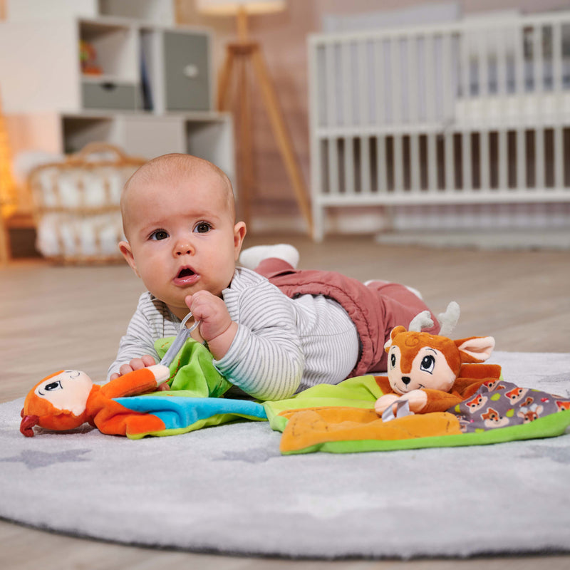 Load image into Gallery viewer, ABC Forest Friends Knuffeldoek
