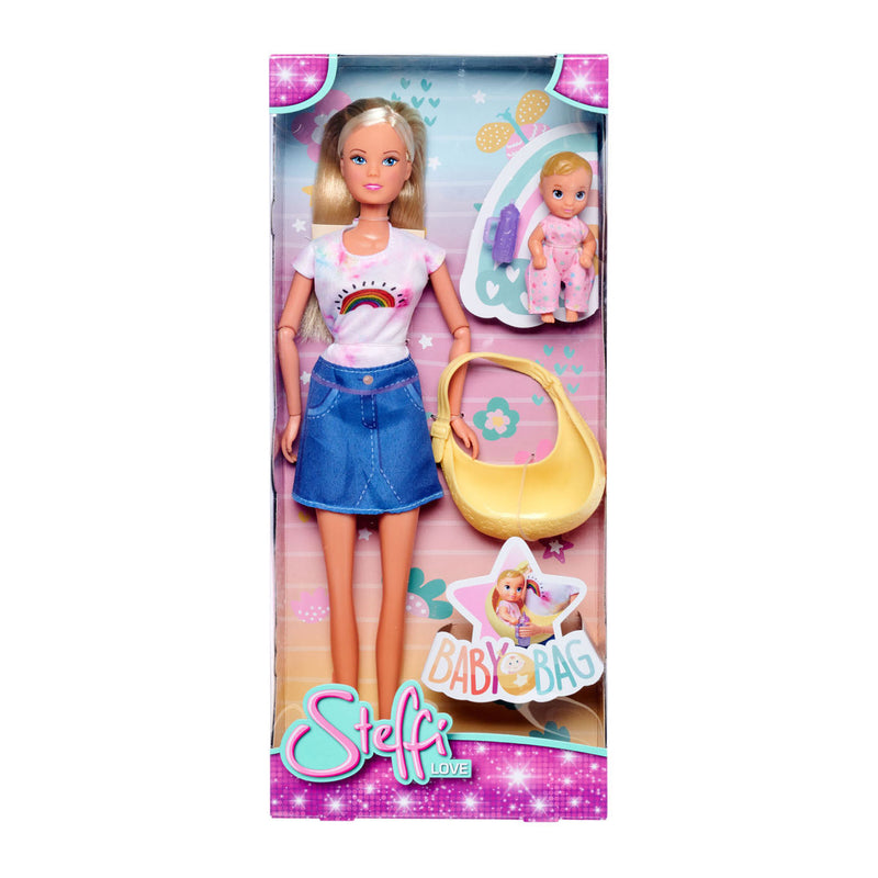 Load image into Gallery viewer, Steffi Love Pop met Baby en Draagzak
