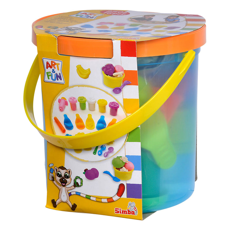 Load image into Gallery viewer, Simba art fun fruitmand kleiset - 5 kleipotjes
