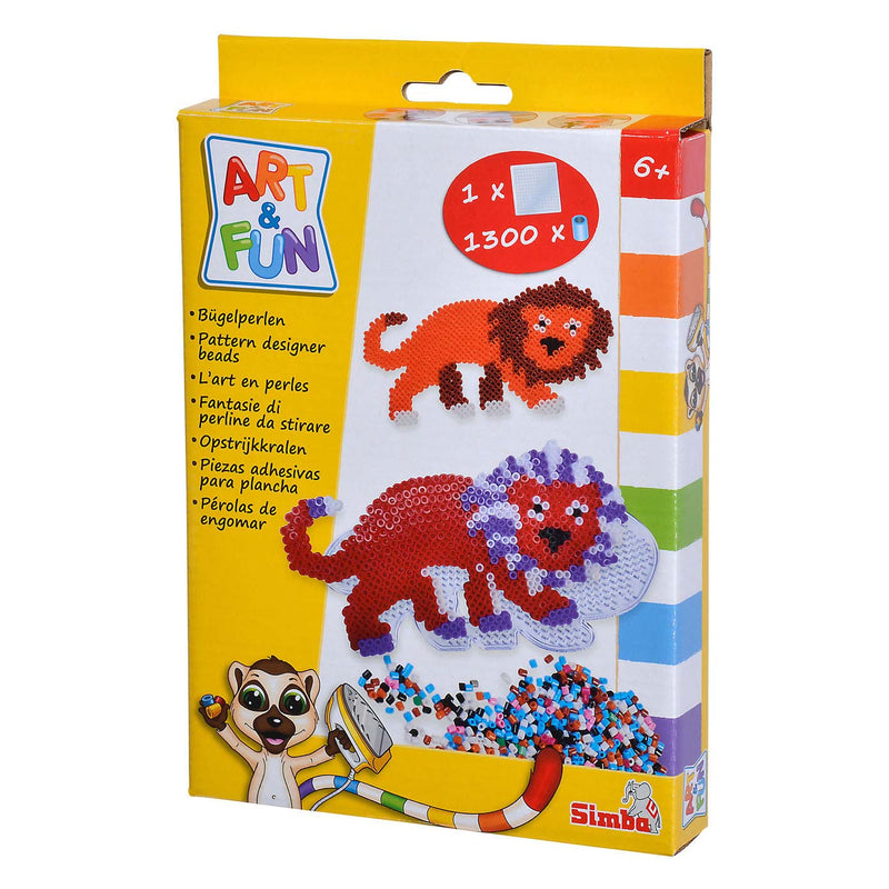 Load image into Gallery viewer, Simba art fun strijkkralen dieren set
