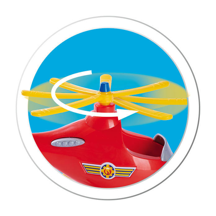 Load image into Gallery viewer, Simba brandweerman sam wallaby helikopter met tom thomas
