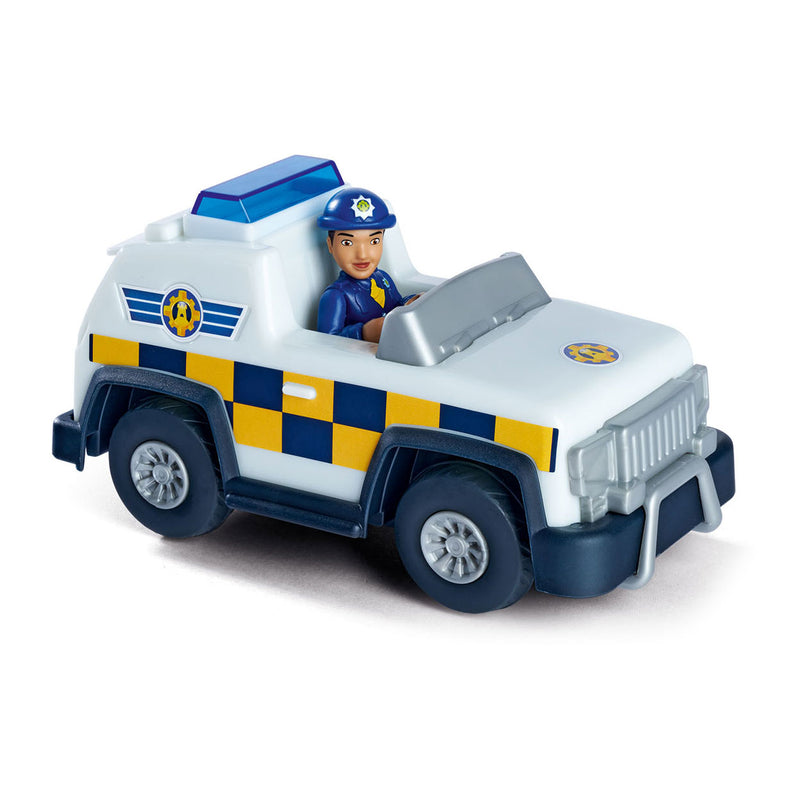 Load image into Gallery viewer, Simba brandweerman sam politie 4x4 jeep met speelfiguur
