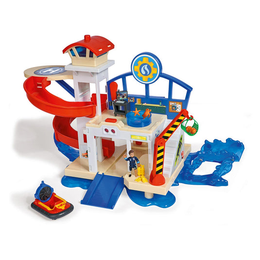 Simba brandweerman sam ocean rescue station speelset met accessoires.