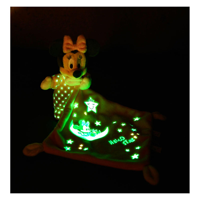 Load image into Gallery viewer, Simba Minnie Glow in the Dark Doudou Knuffeldoek
