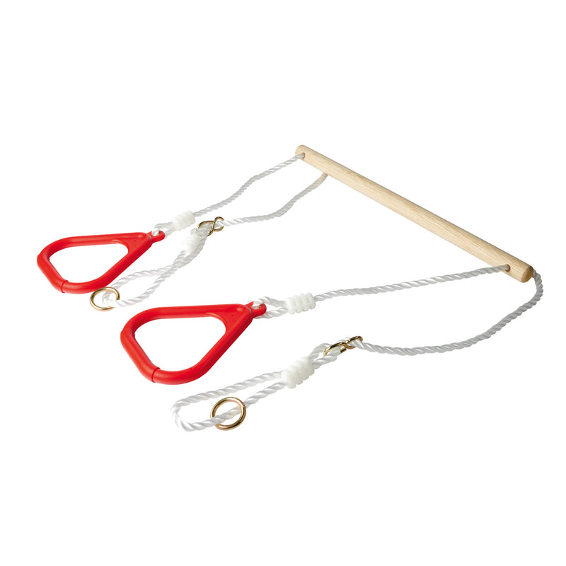 ギャラリービューアに画像をロードする, Simba houten turnringen outdoor set - verstelbare trapeze - eichhorn.
