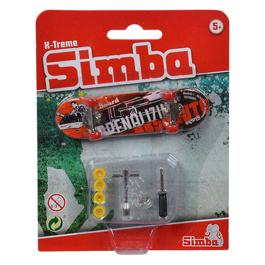 Simba vinger skateboard x-treme kleur met accessoires