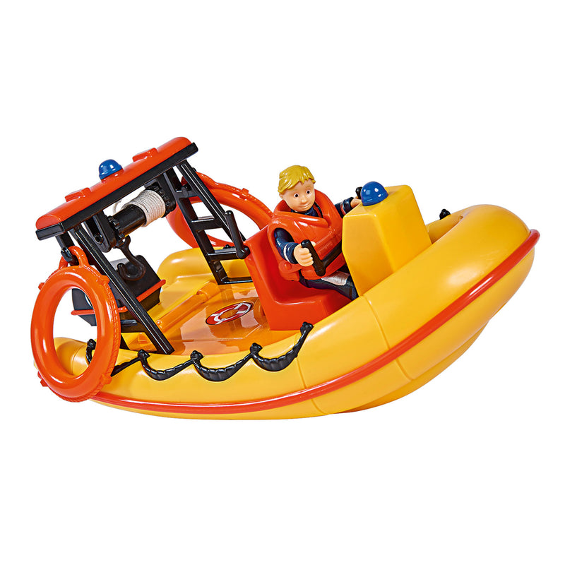 Load image into Gallery viewer, Simba brandweerman sam neptune reddingsboot met figuur

