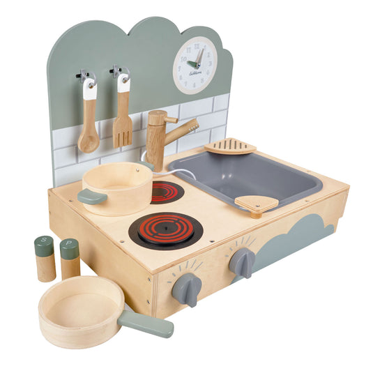 Eichhorn houten meeneemkeuken, 10dlg.