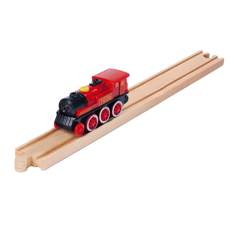 Load image into Gallery viewer, Eichhorn elektrische locomotief met licht
