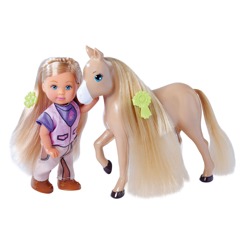 Load image into Gallery viewer, Evi love mini pop paard en wagen
