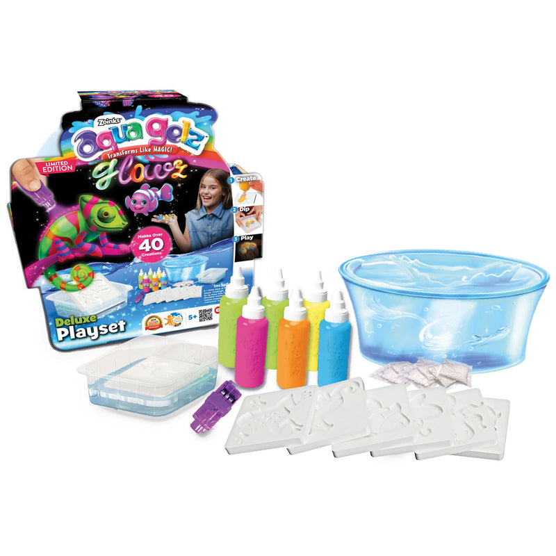 Load image into Gallery viewer, Aqua Gelz Deluxe Glow in the Dark Speelset
